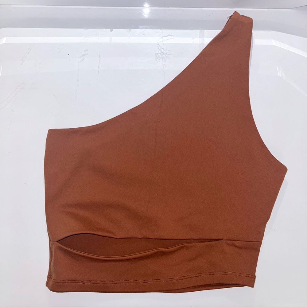 Abercrombie & Fitch One Shoulder Top